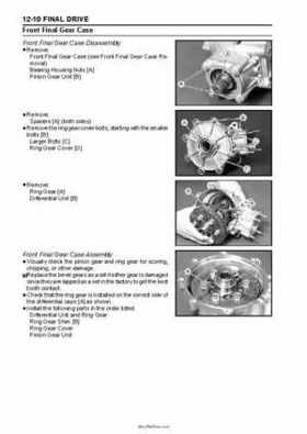 2005 Kawasaki KAF620 Mule 3010 Trans 4x4 Service Manual, Page 231