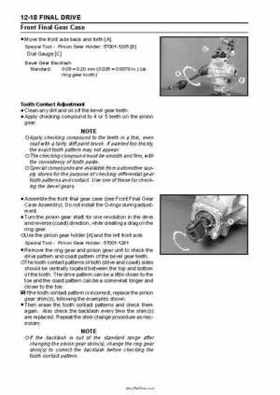 2005 Kawasaki KAF620 Mule 3010 Trans 4x4 Service Manual, Page 239