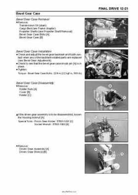 2005 Kawasaki KAF620 Mule 3010 Trans 4x4 Service Manual, Page 242