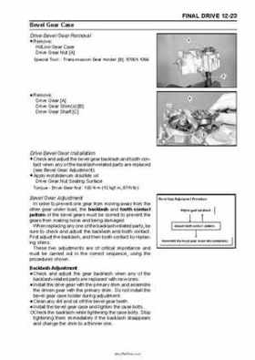 2005 Kawasaki KAF620 Mule 3010 Trans 4x4 Service Manual, Page 244