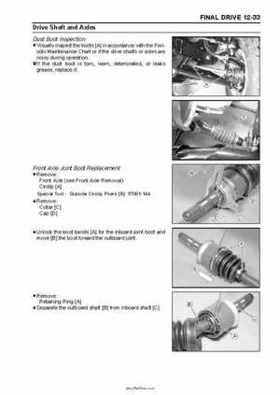 2005 Kawasaki KAF620 Mule 3010 Trans 4x4 Service Manual, Page 254