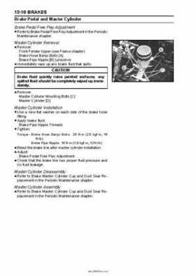 2005 Kawasaki KAF620 Mule 3010 Trans 4x4 Service Manual, Page 269