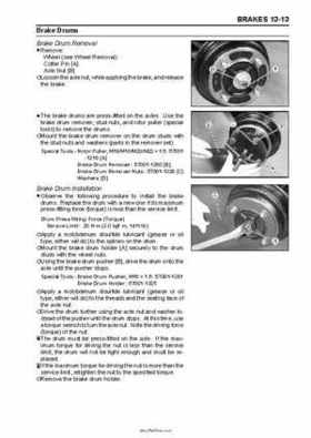 2005 Kawasaki KAF620 Mule 3010 Trans 4x4 Service Manual, Page 272
