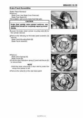 2005 Kawasaki KAF620 Mule 3010 Trans 4x4 Service Manual, Page 274
