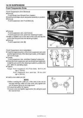 2005 Kawasaki KAF620 Mule 3010 Trans 4x4 Service Manual, Page 289