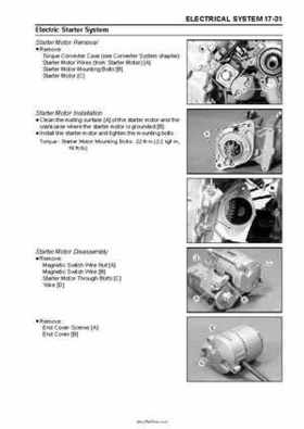 2005 Kawasaki KAF620 Mule 3010 Trans 4x4 Service Manual, Page 357