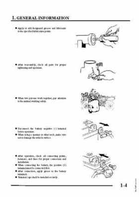 2007-2009 Kawasaki KFX50 service manual, Page 20