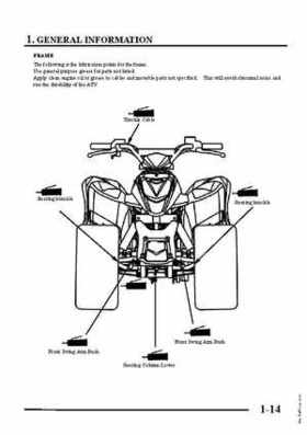 2007-2009 Kawasaki KFX50 service manual, Page 30