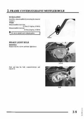 2007-2009 Kawasaki KFX50 service manual, Page 50
