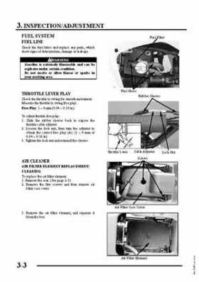2007-2009 Kawasaki KFX50 service manual, Page 55