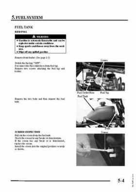 2007-2009 Kawasaki KFX50 service manual, Page 90