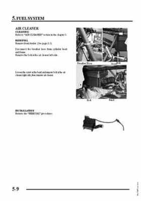 2007-2009 Kawasaki KFX50 service manual, Page 95