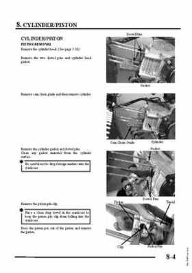 2007-2009 Kawasaki KFX50 service manual, Page 124