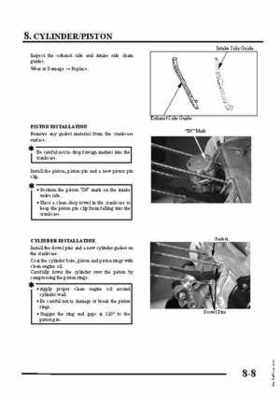 2007-2009 Kawasaki KFX50 service manual, Page 128