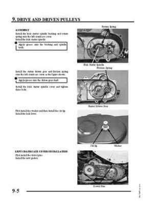 2007-2009 Kawasaki KFX50 service manual, Page 134