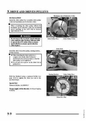 2007-2009 Kawasaki KFX50 service manual, Page 138