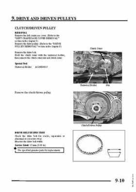 2007-2009 Kawasaki KFX50 service manual, Page 139