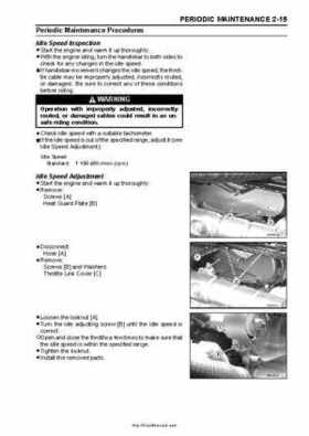 2008-2009 Kawasaki Brute Force 750 4x4i KVF750 4x4 Service Manual, Page 35