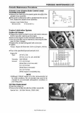 2008-2009 Kawasaki Brute Force 750 4x4i KVF750 4x4 Service Manual, Page 47