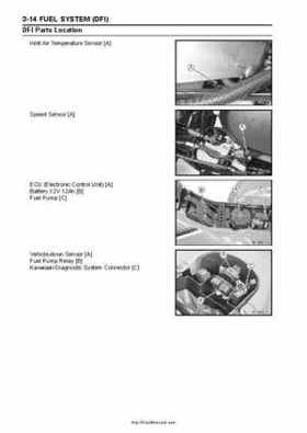 2008-2009 Kawasaki Brute Force 750 4x4i KVF750 4x4 Service Manual, Page 75