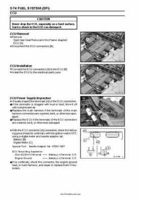 2008-2009 Kawasaki Brute Force 750 4x4i KVF750 4x4 Service Manual, Page 135