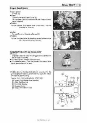 2008-2009 Kawasaki Brute Force 750 4x4i KVF750 4x4 Service Manual, Page 328