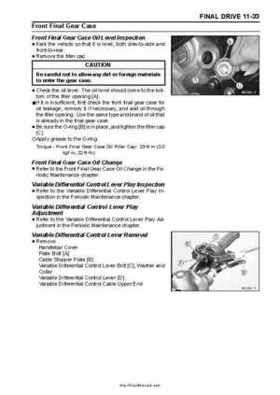 2008-2009 Kawasaki Brute Force 750 4x4i KVF750 4x4 Service Manual, Page 346