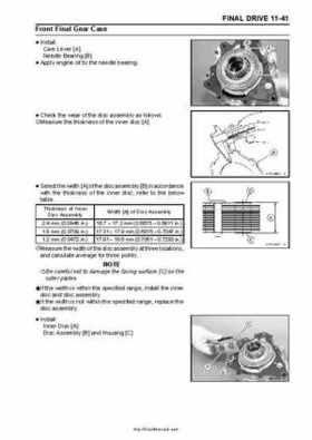 2008-2009 Kawasaki Brute Force 750 4x4i KVF750 4x4 Service Manual, Page 354