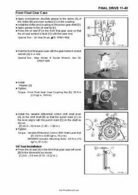 2008-2009 Kawasaki Brute Force 750 4x4i KVF750 4x4 Service Manual, Page 356