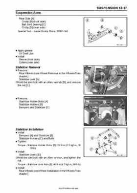 2008-2009 Kawasaki Brute Force 750 4x4i KVF750 4x4 Service Manual, Page 427
