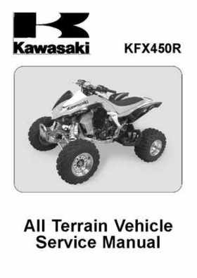 2008-2010 Kawasaki KFX450R Factory Service Manual, Page 1