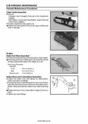 2008-2010 Kawasaki KFX450R Factory Service Manual, Page 49