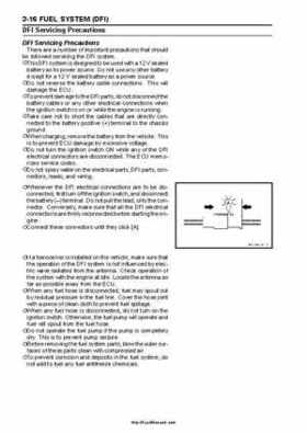2008-2010 Kawasaki KFX450R Factory Service Manual, Page 73