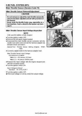 2008-2010 Kawasaki KFX450R Factory Service Manual, Page 95