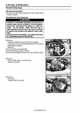2008-2010 Kawasaki KFX450R Factory Service Manual, Page 133