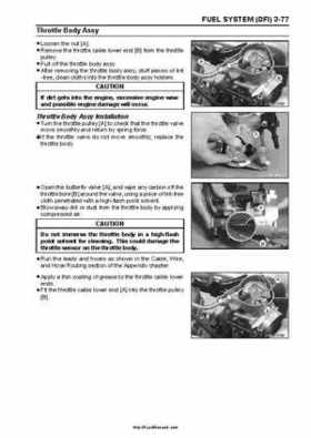 2008-2010 Kawasaki KFX450R Factory Service Manual, Page 134