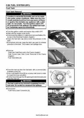 2008-2010 Kawasaki KFX450R Factory Service Manual, Page 141