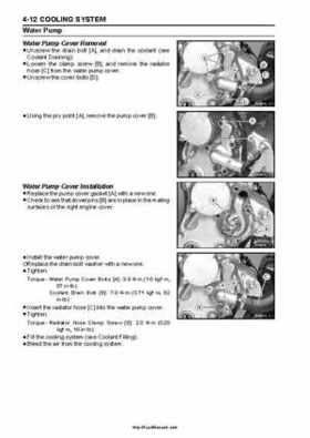 2008-2010 Kawasaki KFX450R Factory Service Manual, Page 155