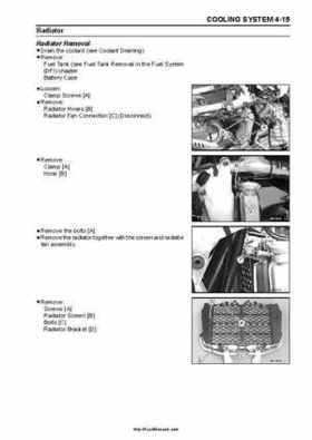 2008-2010 Kawasaki KFX450R Factory Service Manual, Page 158