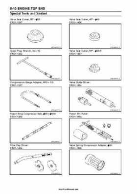 2008-2010 Kawasaki KFX450R Factory Service Manual, Page 171