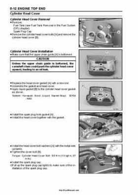 2008-2010 Kawasaki KFX450R Factory Service Manual, Page 173