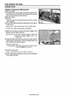 2008-2010 Kawasaki KFX450R Factory Service Manual, Page 181