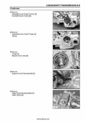 2008-2010 Kawasaki KFX450R Factory Service Manual, Page 257