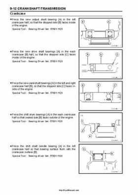 2008-2010 Kawasaki KFX450R Factory Service Manual, Page 260