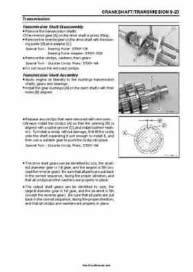 2008-2010 Kawasaki KFX450R Factory Service Manual, Page 271