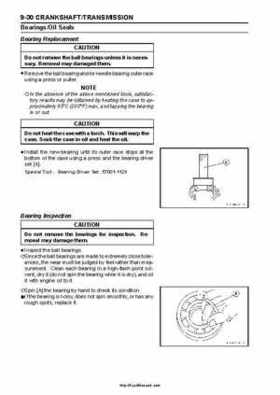 2008-2010 Kawasaki KFX450R Factory Service Manual, Page 278