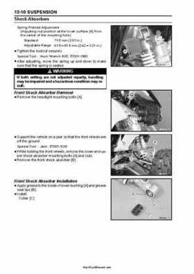 2008-2010 Kawasaki KFX450R Factory Service Manual, Page 351
