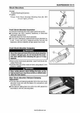 2008-2010 Kawasaki KFX450R Factory Service Manual, Page 352