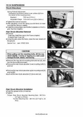 2008-2010 Kawasaki KFX450R Factory Service Manual, Page 355