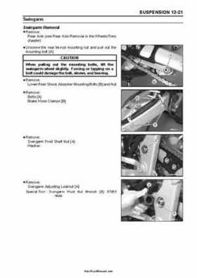 2008-2010 Kawasaki KFX450R Factory Service Manual, Page 362